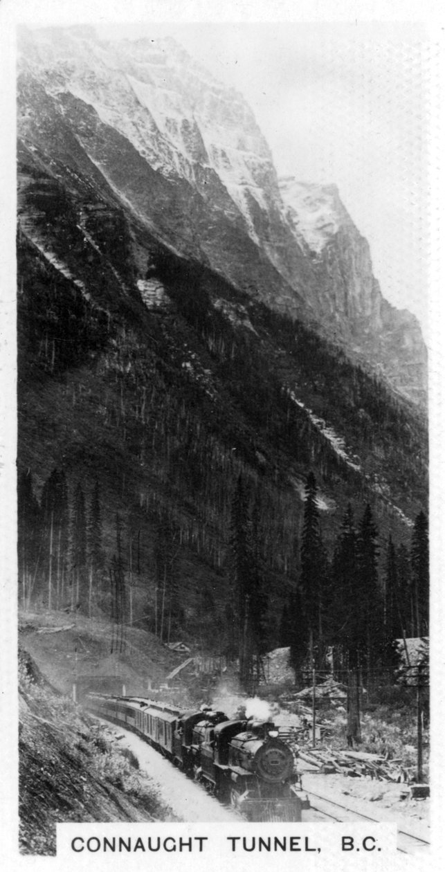 Connaught Tunnel, British Columbia, Kanada, 1920-as évek alkotó: Unbekannt