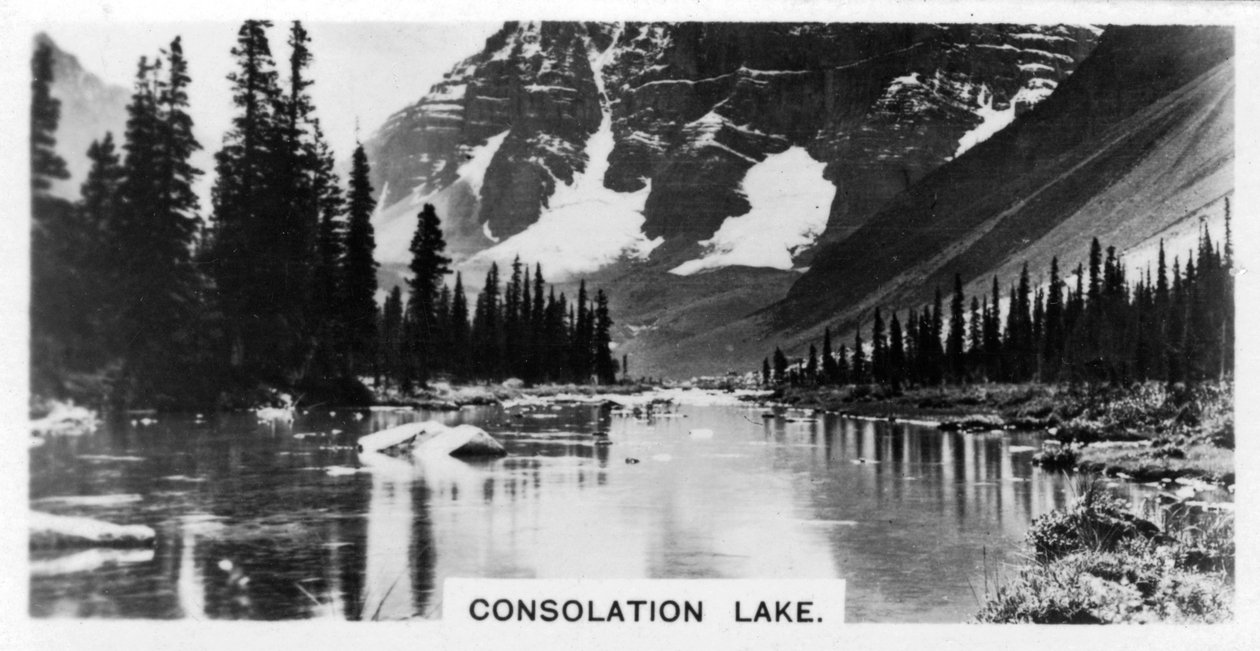Consolation Lake, Alberta, Kanada, 1920-as évek alkotó: Unbekannt