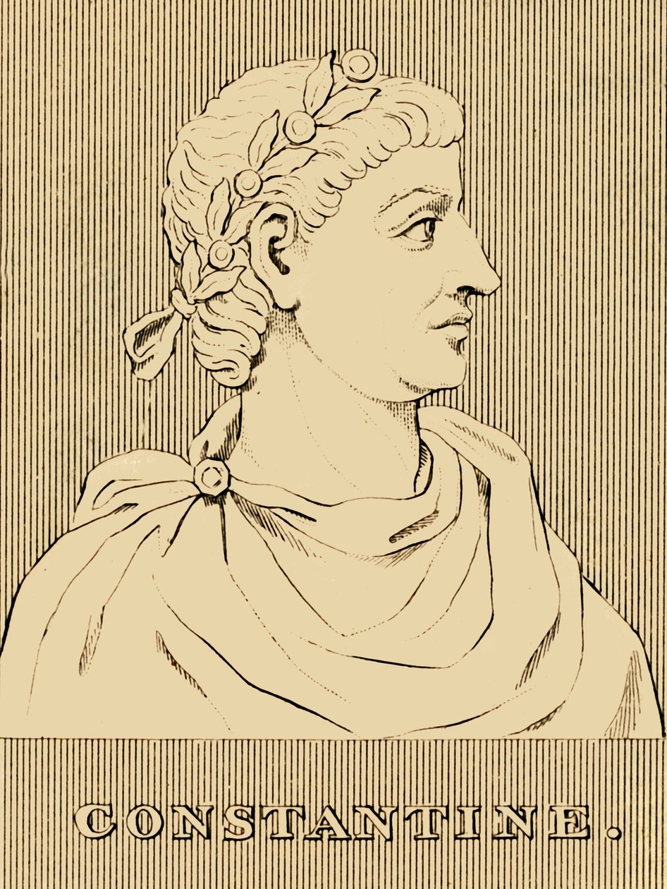 Konstantin, i.sz. 272-337, 1830. alkotó: Unbekannt