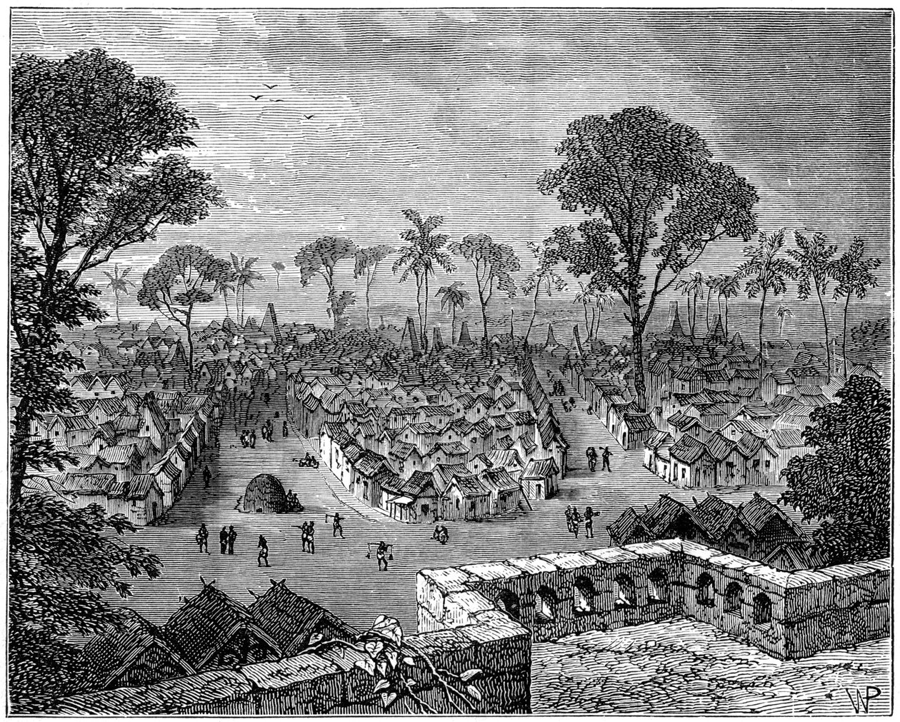 Coomassie, Ashanti háború, Afrika, 1900 alkotó: Unbekannt