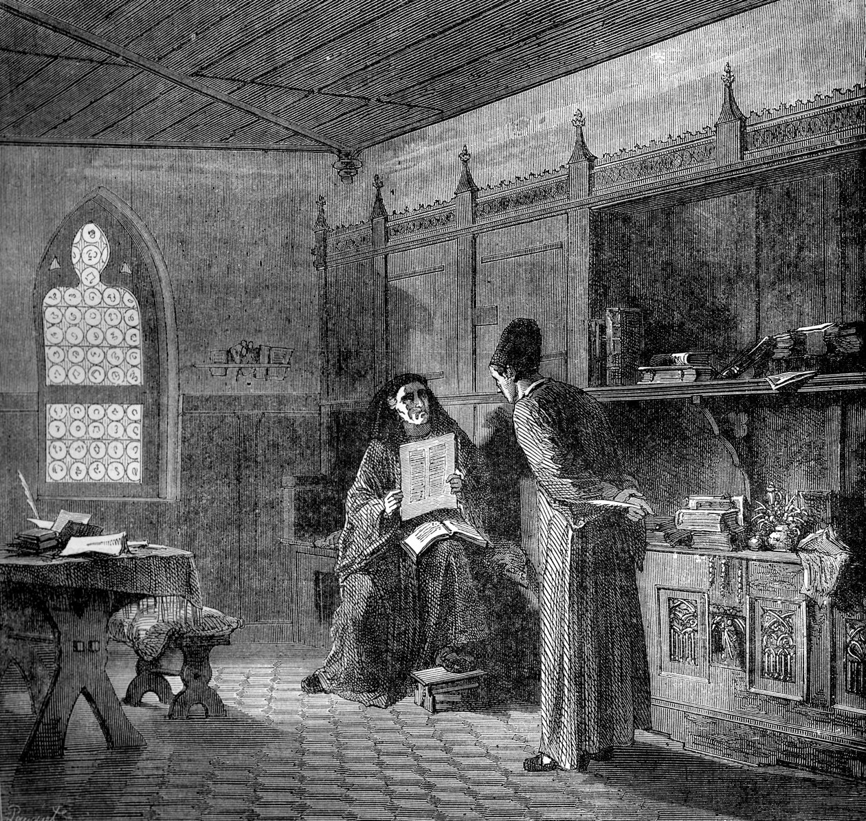 Másoló, 15. század 1882-1884 alkotó: Unbekannt