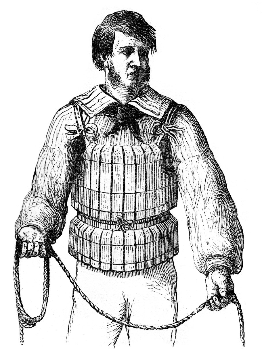 Parafa derék mentőöv, 1866 alkotó: Unbekannt
