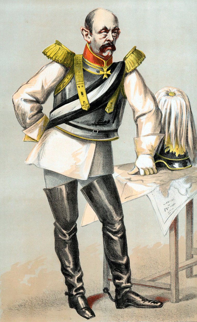 Otto von Bismarck gróf, porosz-német államférfi, 1870 alkotó: Unbekannt