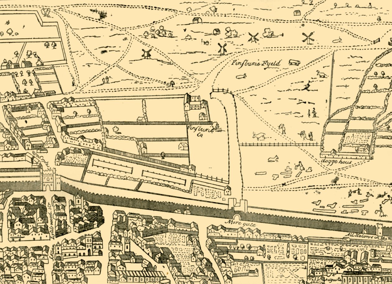 Cripplegate and Neighbourhood, 1872. alkotó: Unbekannt