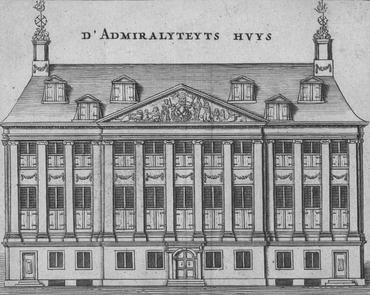 DAdmiralyteyts Huys, 17. század vége – 18. század eleje. alkotó: Unbekannt
