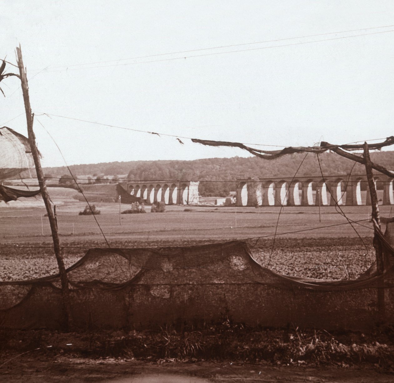 Dannemarie viadukt, Észak-Franciaország, 1914-c1918 alkotó: Unbekannt