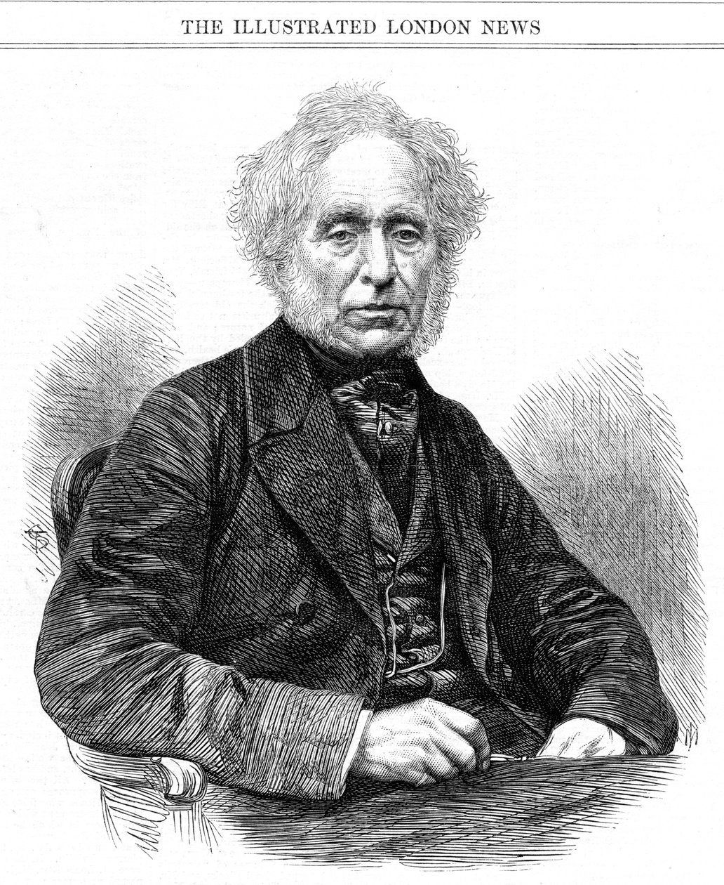 David Brewster skót fizikus, 1868 alkotó: Unbekannt