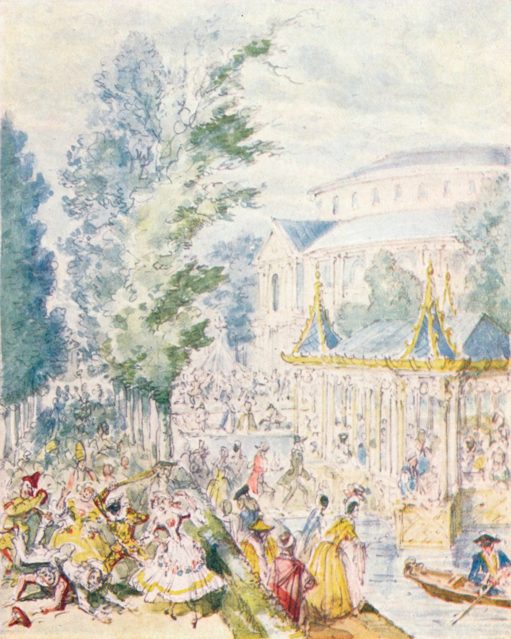 Napi maszkabál a Ranelagh Gardensben, 1842, 1903. alkotó: Unbekannt