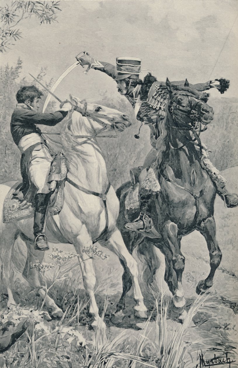 Lajos herceg halála Saalfeldben, 1806, 1896. alkotó: Unbekannt