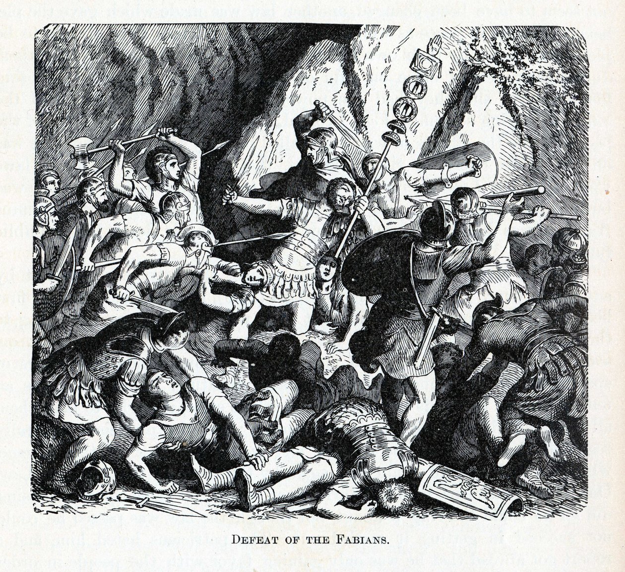 Fábiánusok veresége, 1882 alkotó: Unbekannt