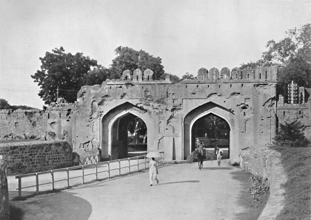 Delhi. A kasmír kapu, 1910. alkotó: Unbekannt