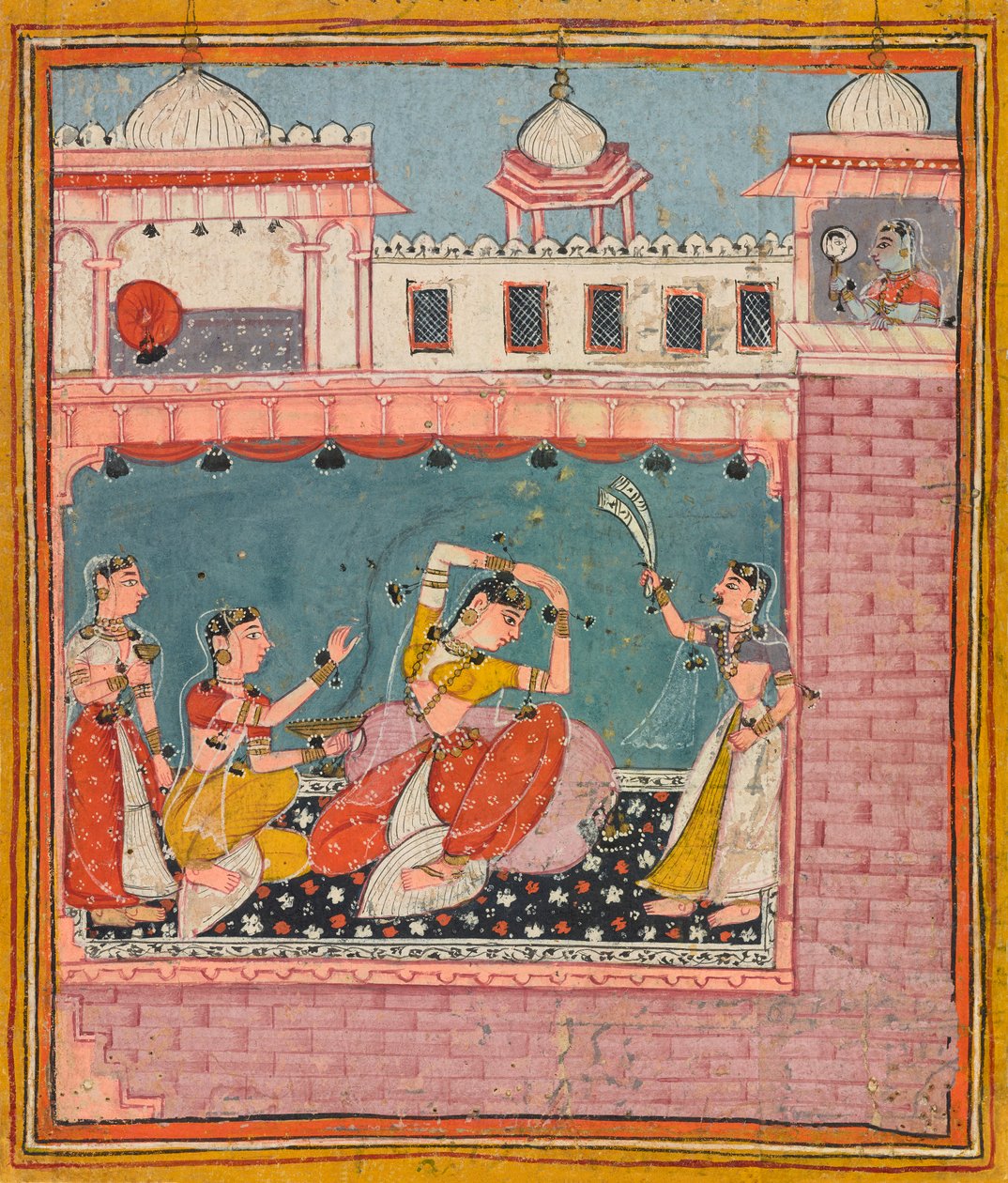 Desavarati Ragini, kb. 1630. alkotó: Unbekannt