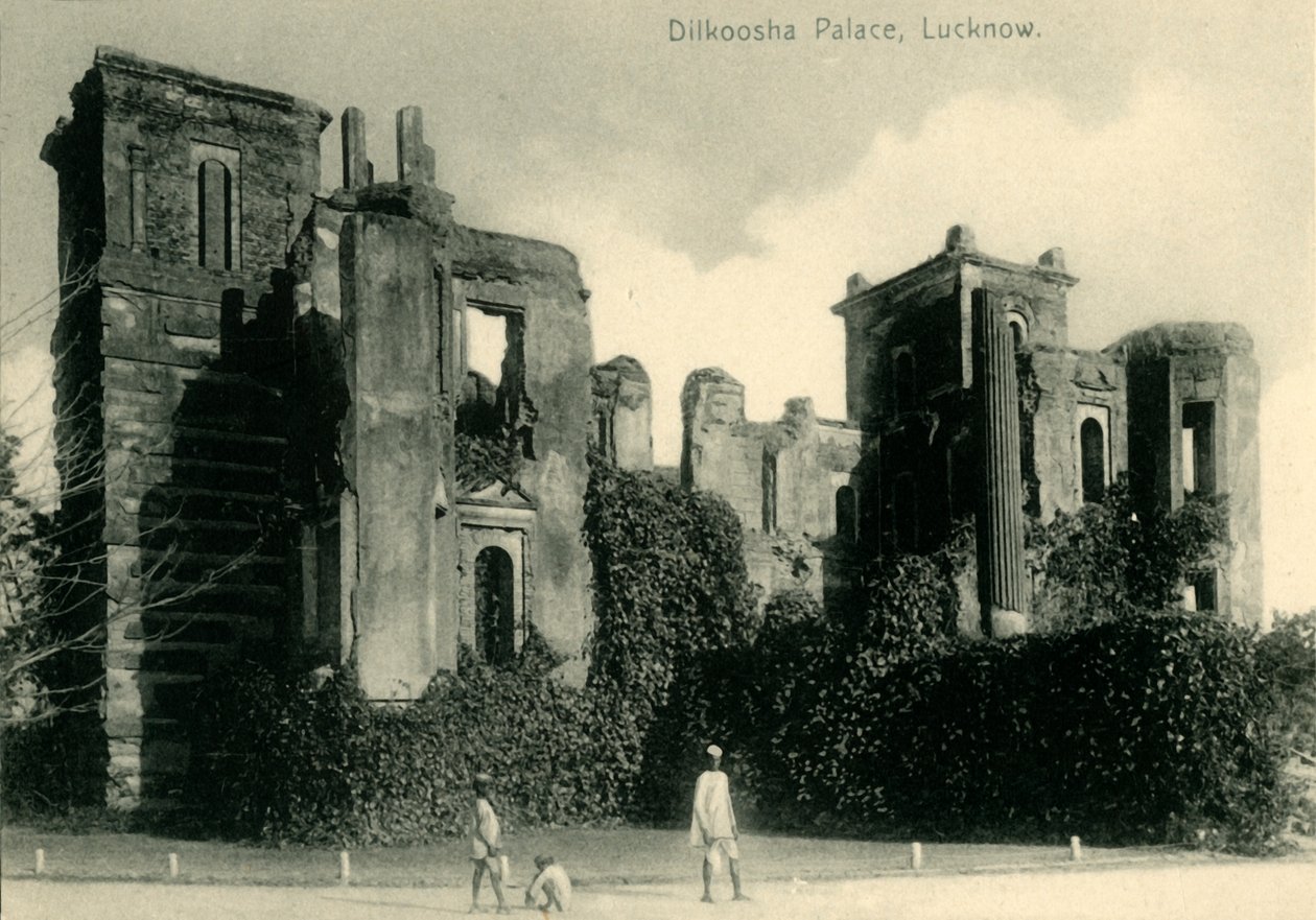 Dilkoosha palota, Lucknow. alkotó: Unbekannt