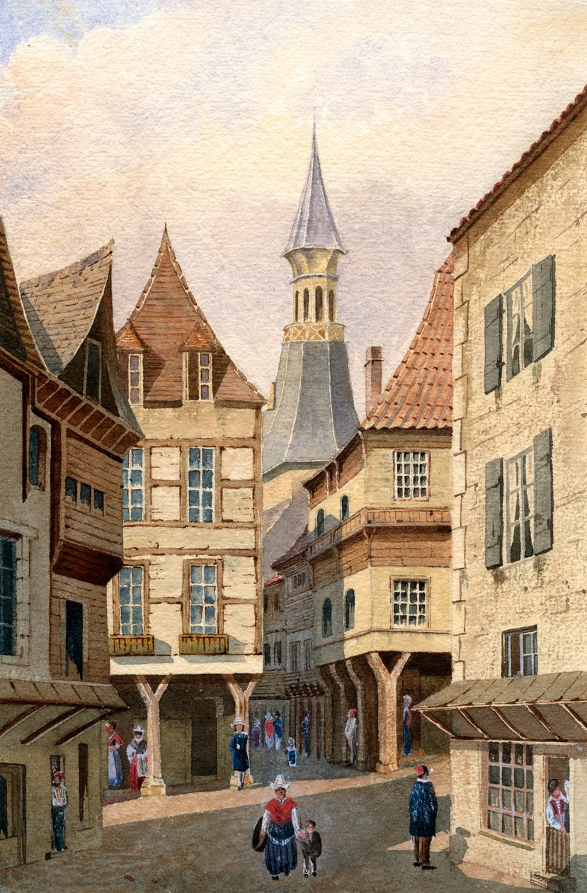 Dinan, Bretagne, Franciaország alkotó: Unbekannt
