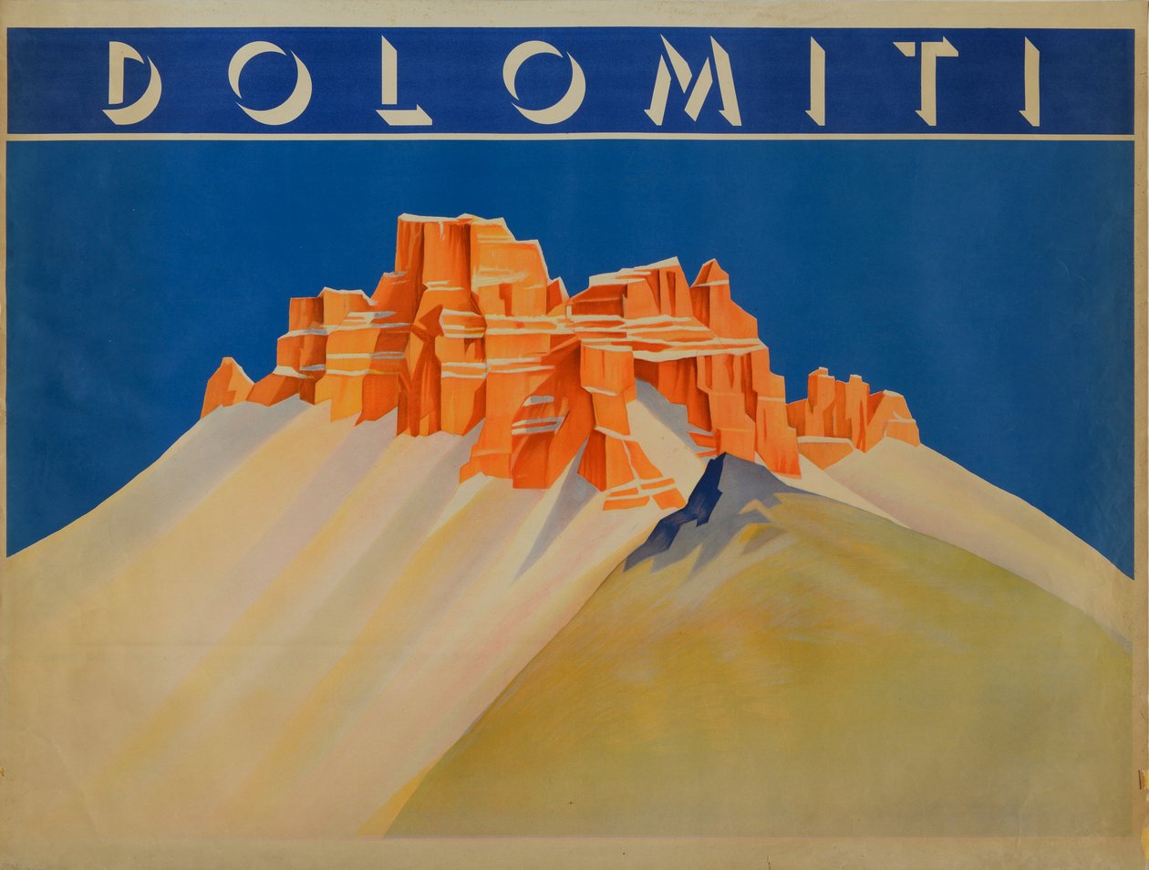 Dolomiti, 1910-1920. alkotó: Unbekannt