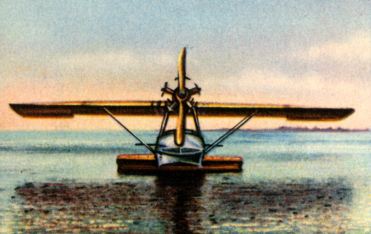 Dornier Libelle repülő csónak, 1920-as évek, 1932. alkotó: Unbekannt
