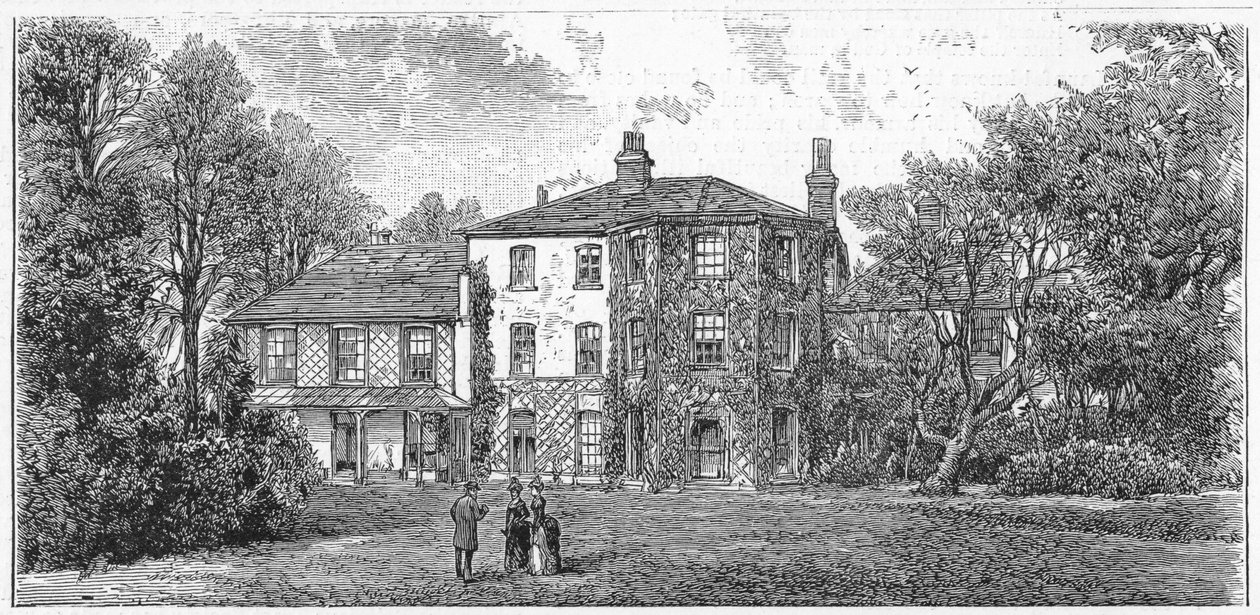 Down House, Beckenham közelében, Kentben, 1887 alkotó: Unbekannt