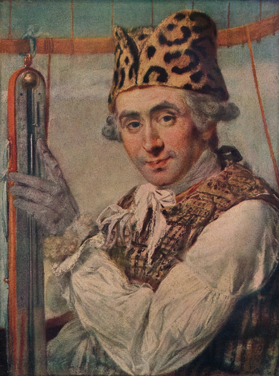 Dr. John Jeffries amerikai ballonos, 1786. 1911 alkotó: Unbekannt