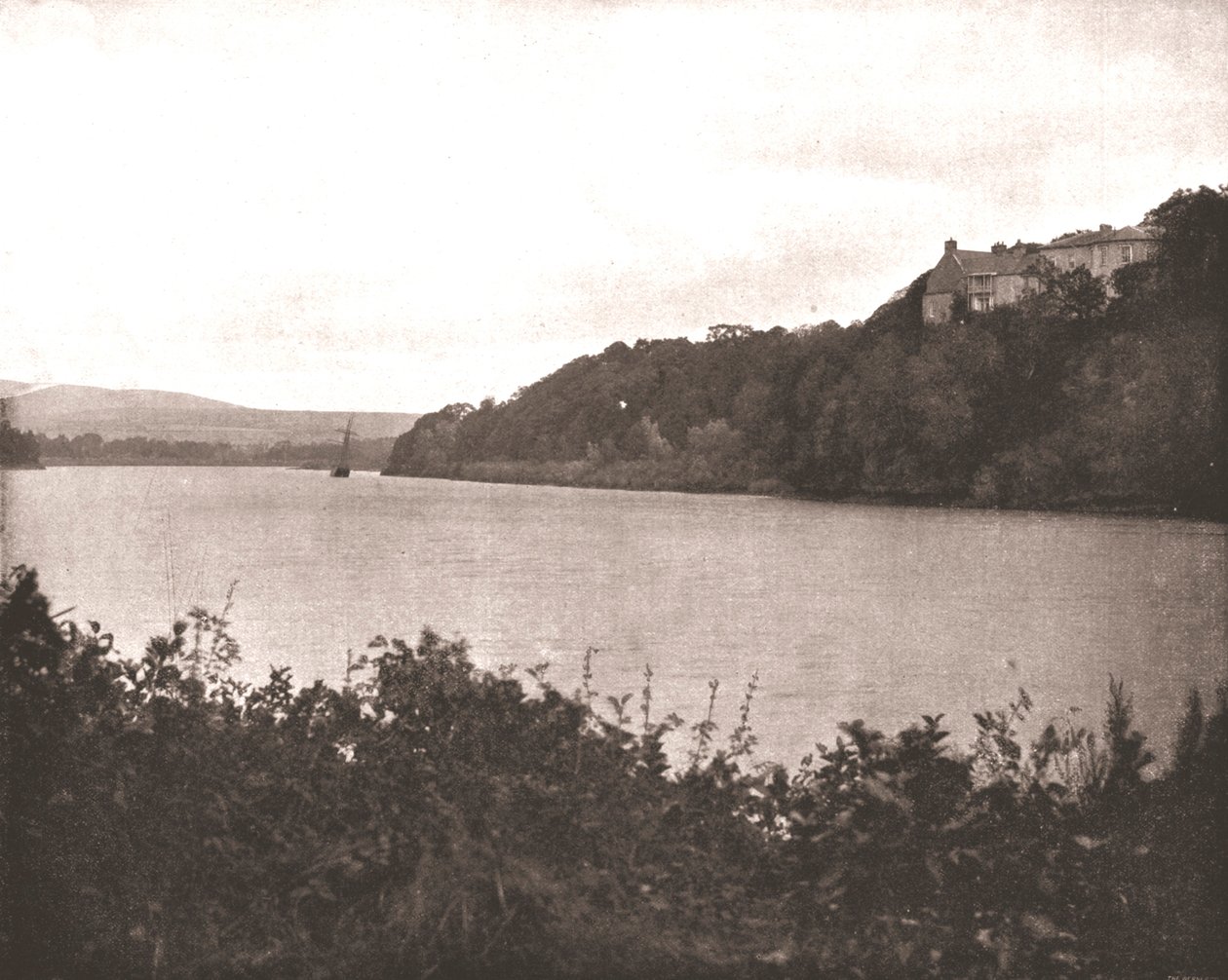 Dromana kastély, Waterford megye, Írország, 1894. alkotó: Unbekannt