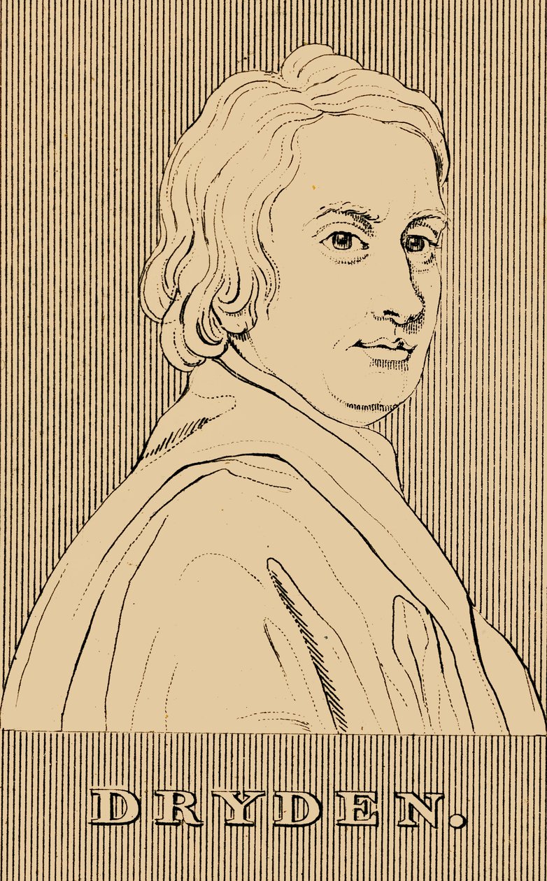 Dryden, 1631-1700, 1830. alkotó: Unbekannt