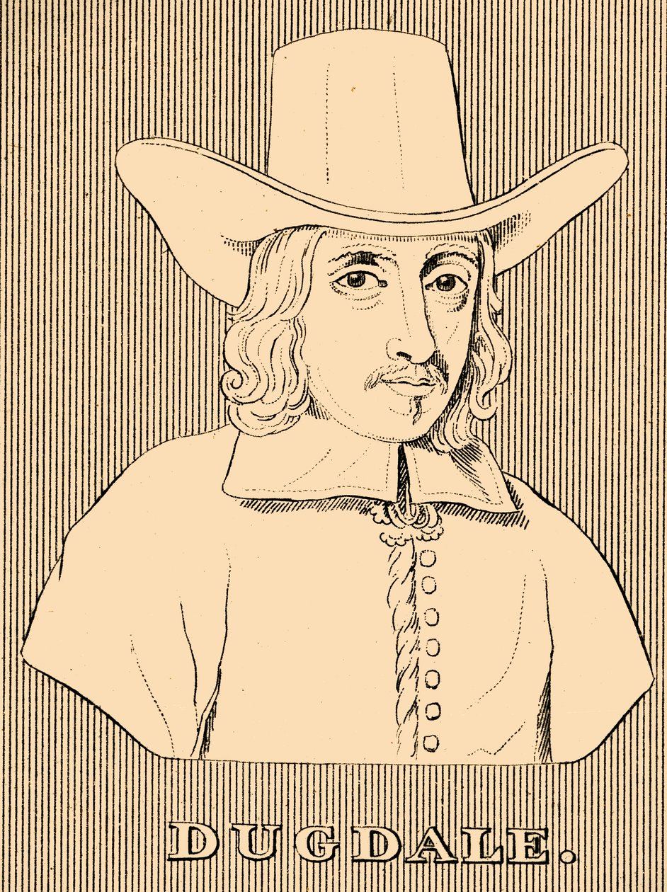 Dugdale, 1605-1686, 1830. alkotó: Unbekannt