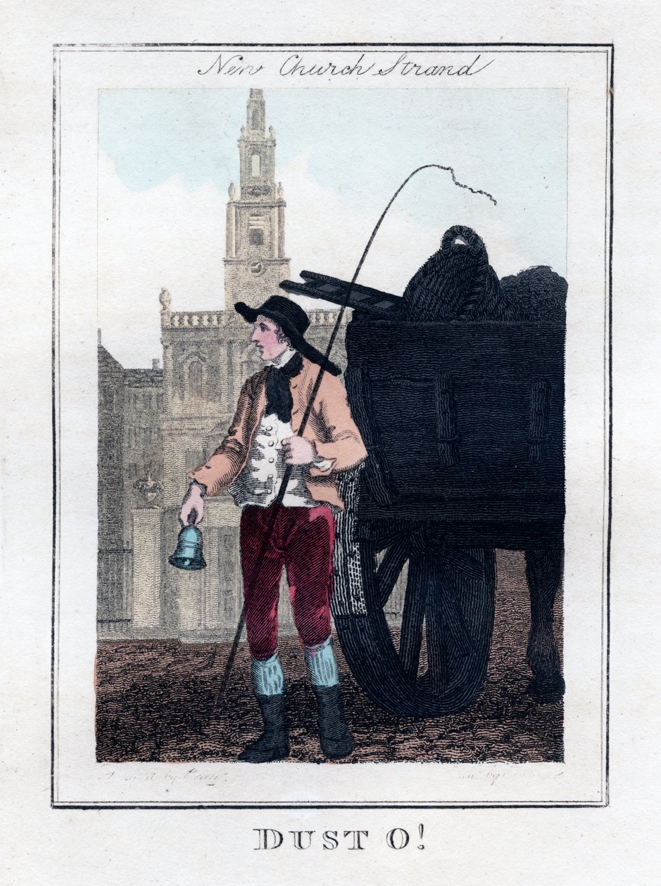 Dust O!, New Church, Strand, London, 1805 alkotó: Unbekannt