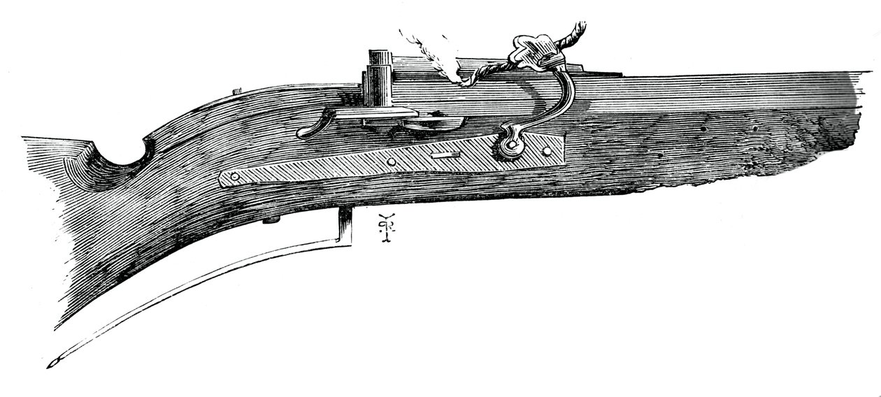Early match Caliver, 1590, Penshurst, c1880 alkotó: Unbekannt