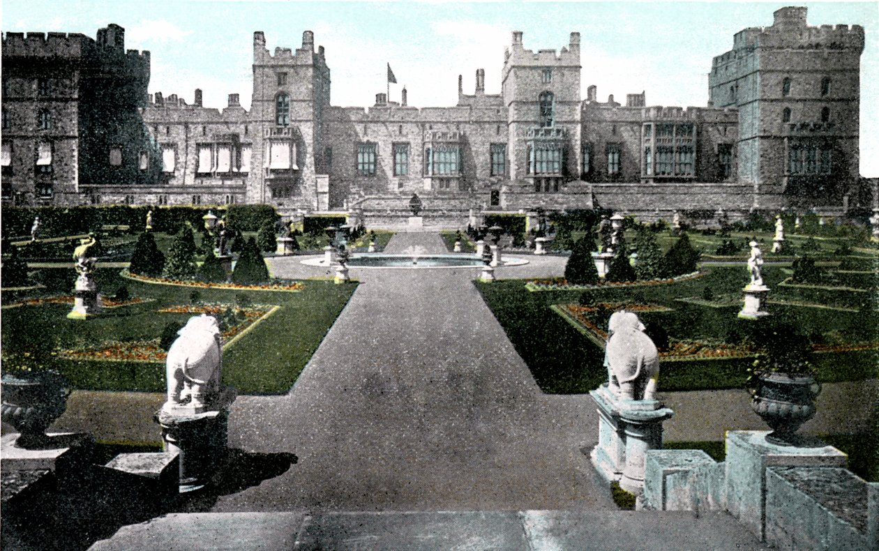 East Terrace, Windsor Castle, Berkshire, XX. század alkotó: Unbekannt