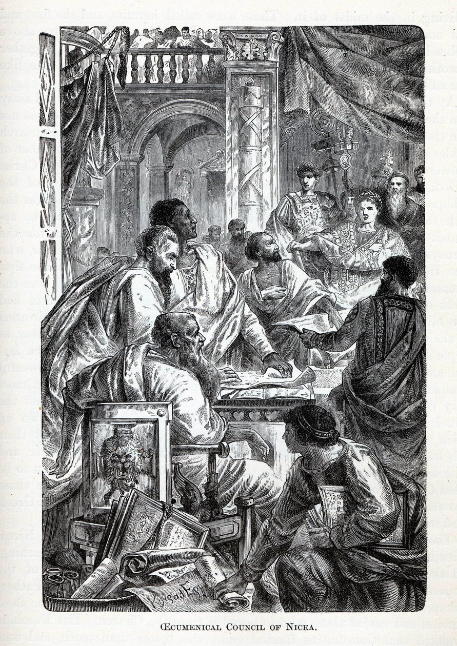 Niceai Ökumenikus Zsinat, 1882 alkotó: Unbekannt