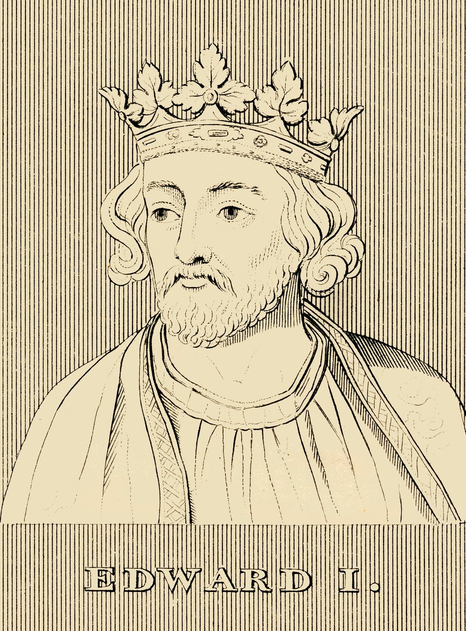 I. Edward, 1239-1307, 1830. alkotó: Unbekannt