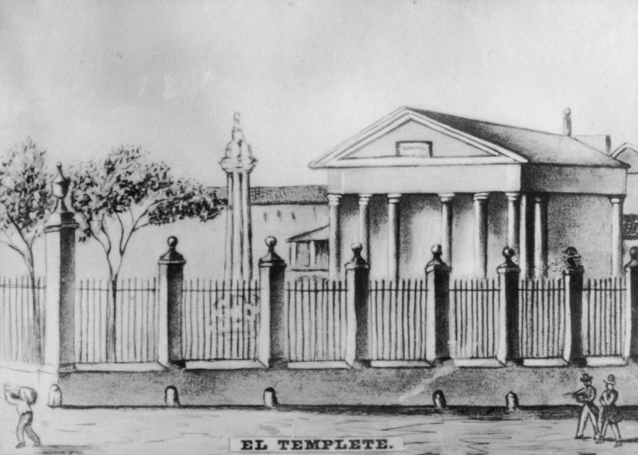 The Templete, Plaza de Armes, Havanna, Kuba, 1910 alkotó: Unbekannt