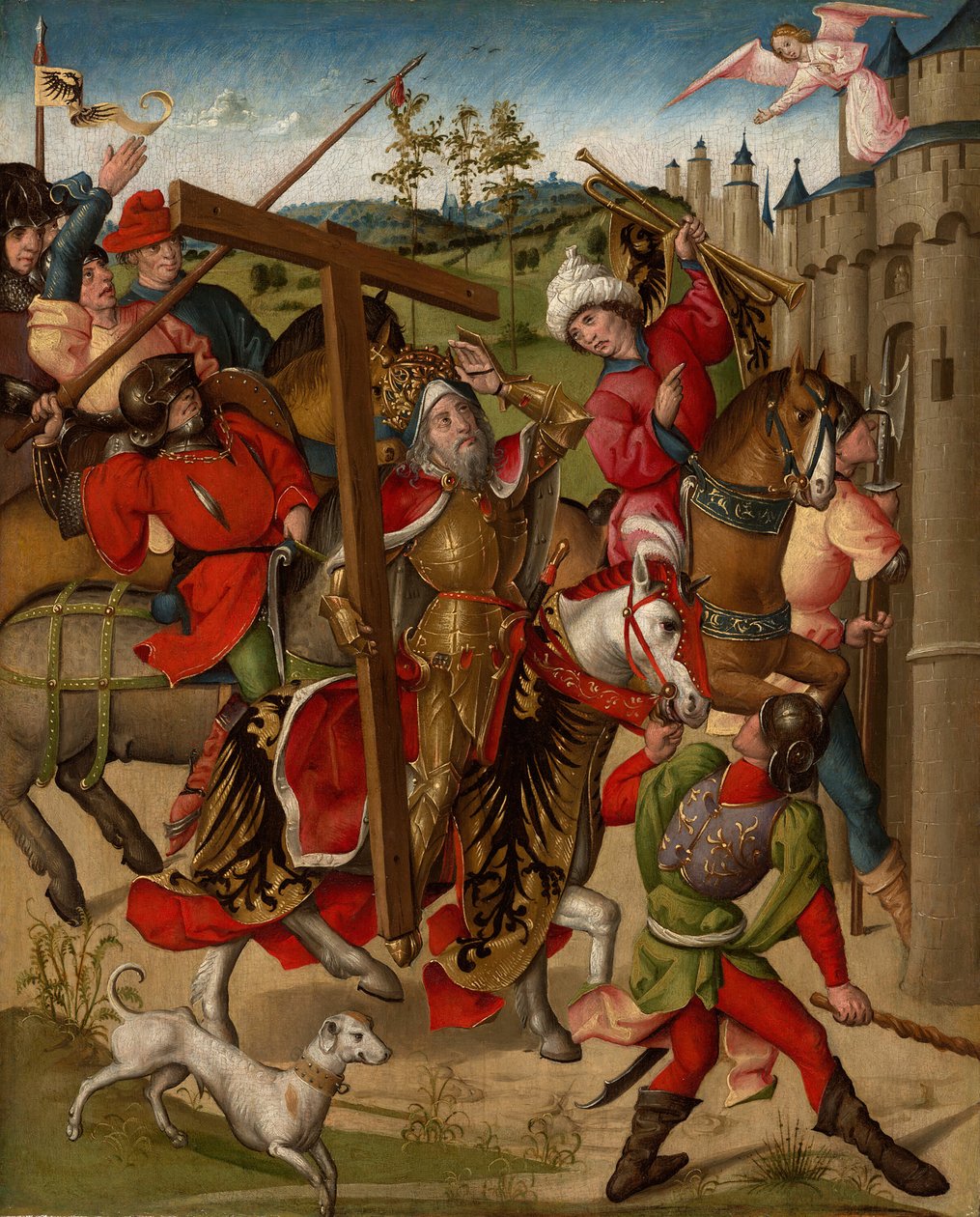 Heraclius császár megtagadta a belépést Jeruzsálembe, 146080. alkotó: Unbekannt