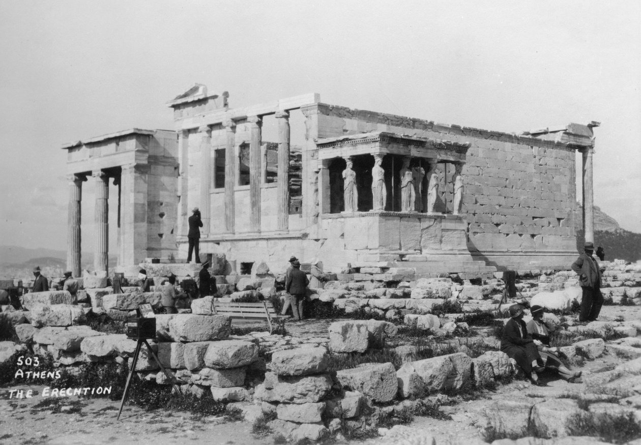 Erechtheion, Athén, Görögország, 1920-c1930-as évek alkotó: Unbekannt