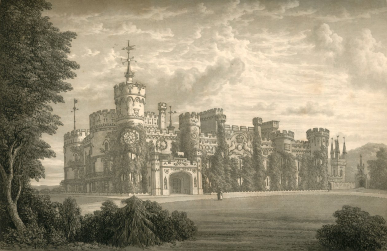 Eridge-i kastély, 1835. alkotó: Unbekannt