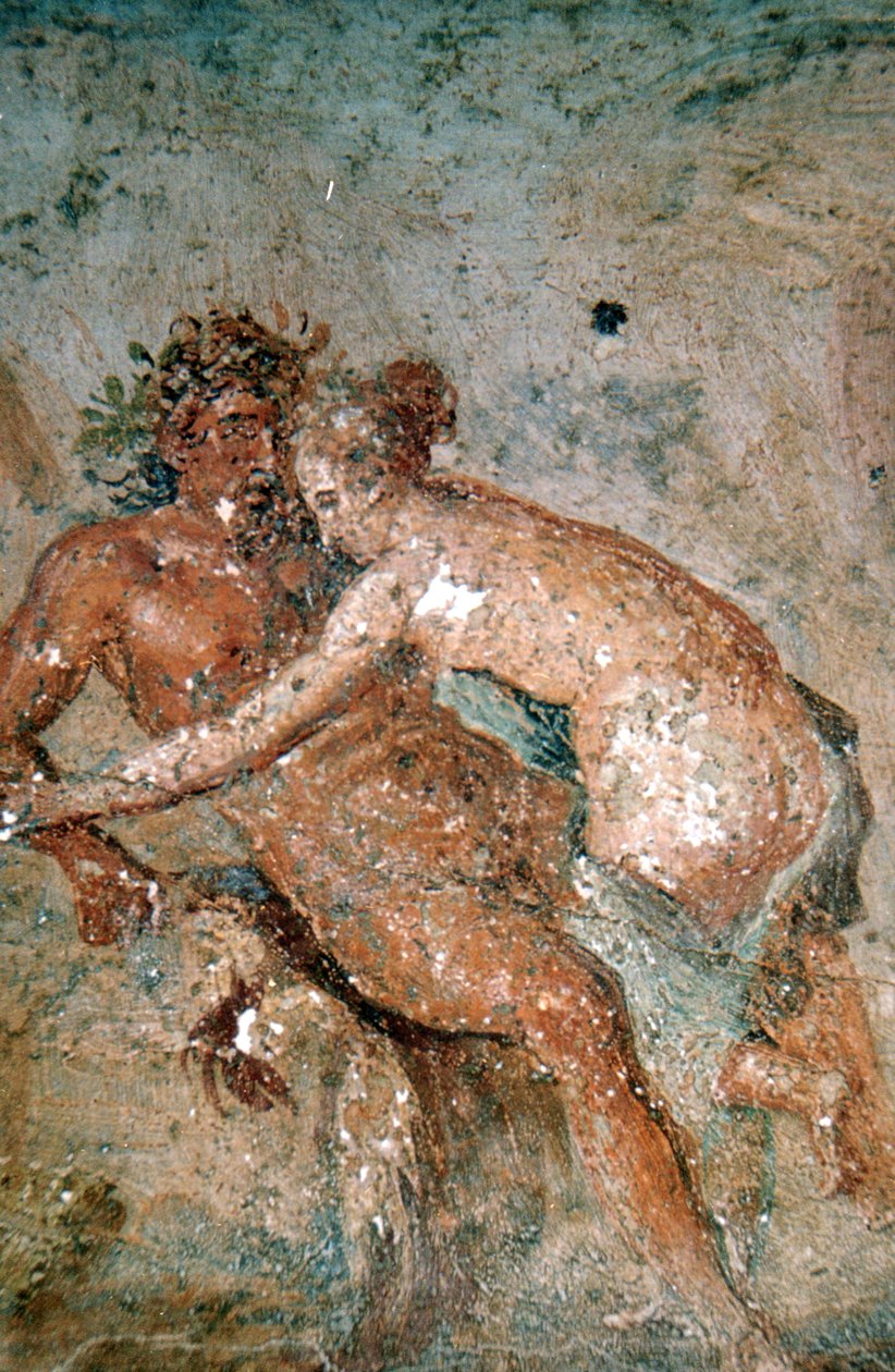 Erotikus falfestmény, Pompeii, Olaszország alkotó: Unbekannt