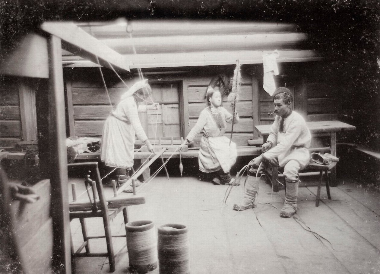 A mari nép mindennapi élete, Oroszország, 1880-c1890-es évek alkotó: Unbekannt