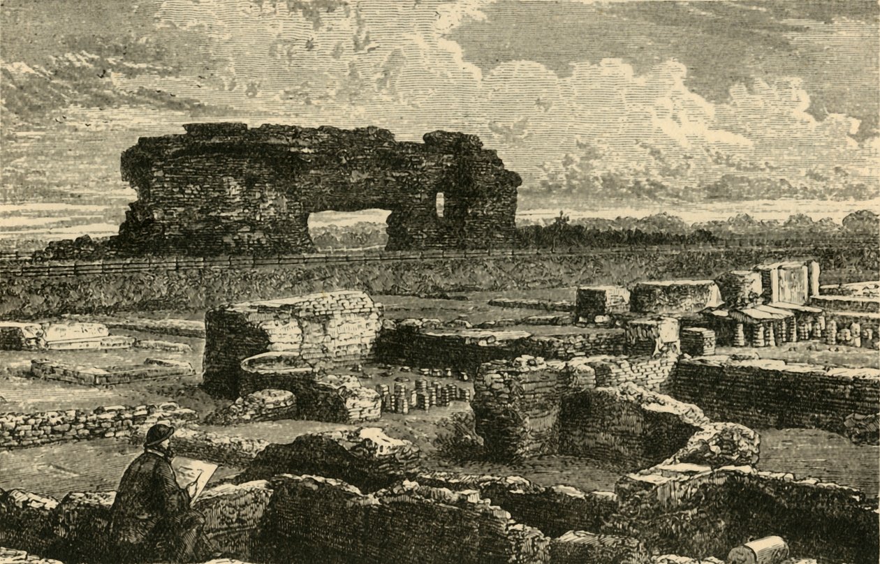 Ásatások Uriconiumban, 1898. alkotó: Unbekannt