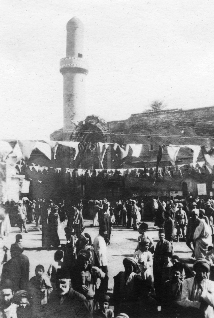 Csere tér, Bagdad, Irak, 1917-1919 alkotó: Unbekannt