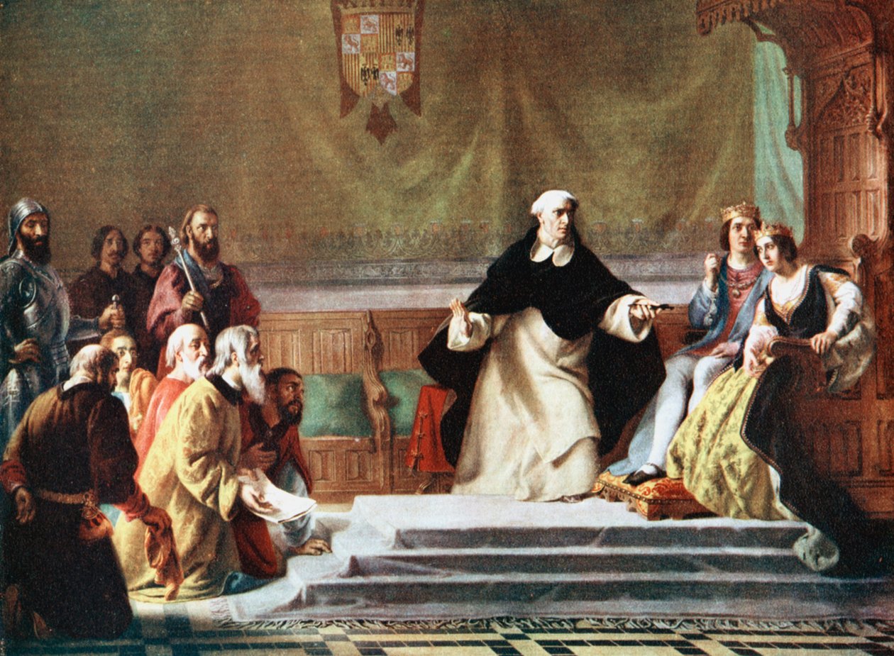 A zsidók kiűzése Spanyolországból, 1492 alkotó: Unbekannt