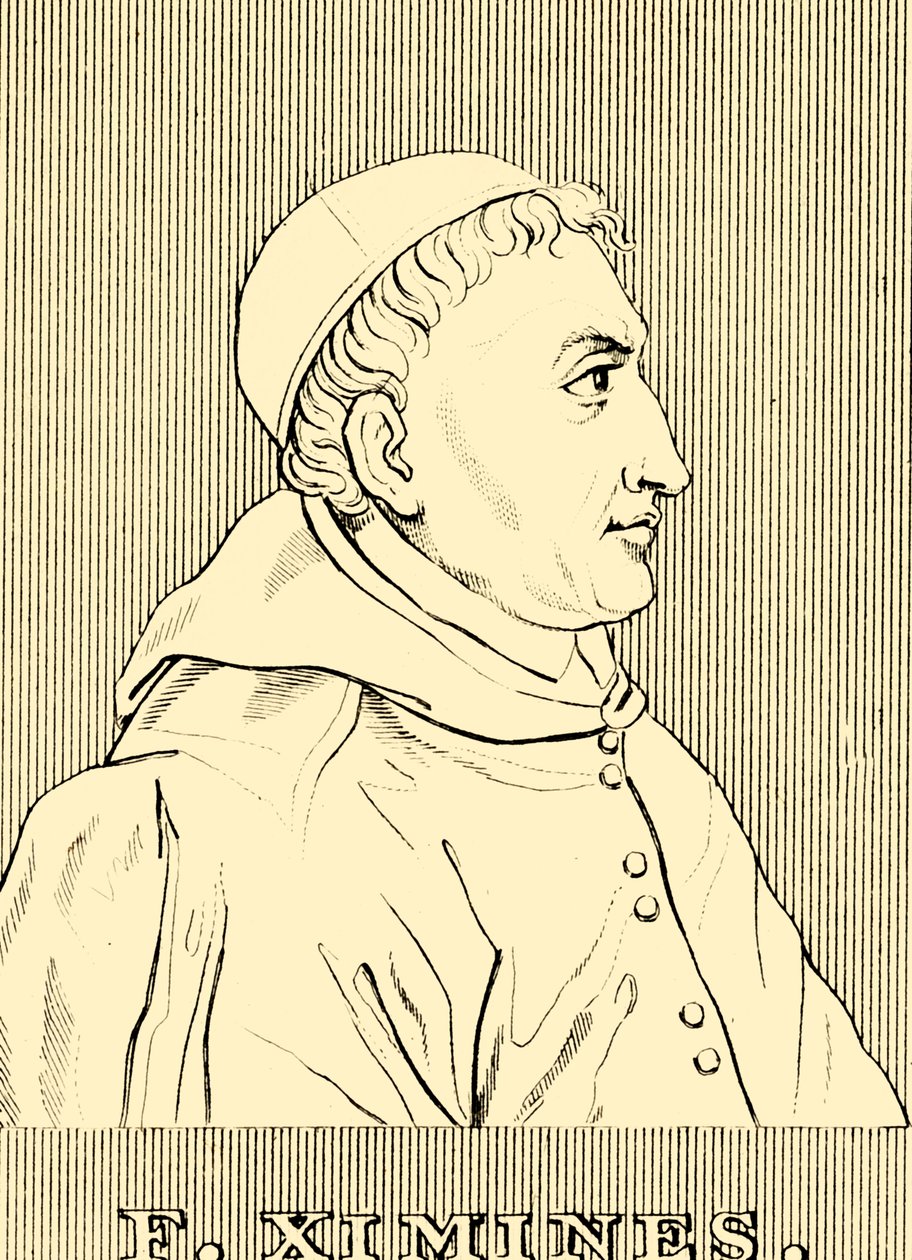 F. Ximines, 1436-1517, 1830. alkotó: Unbekannt