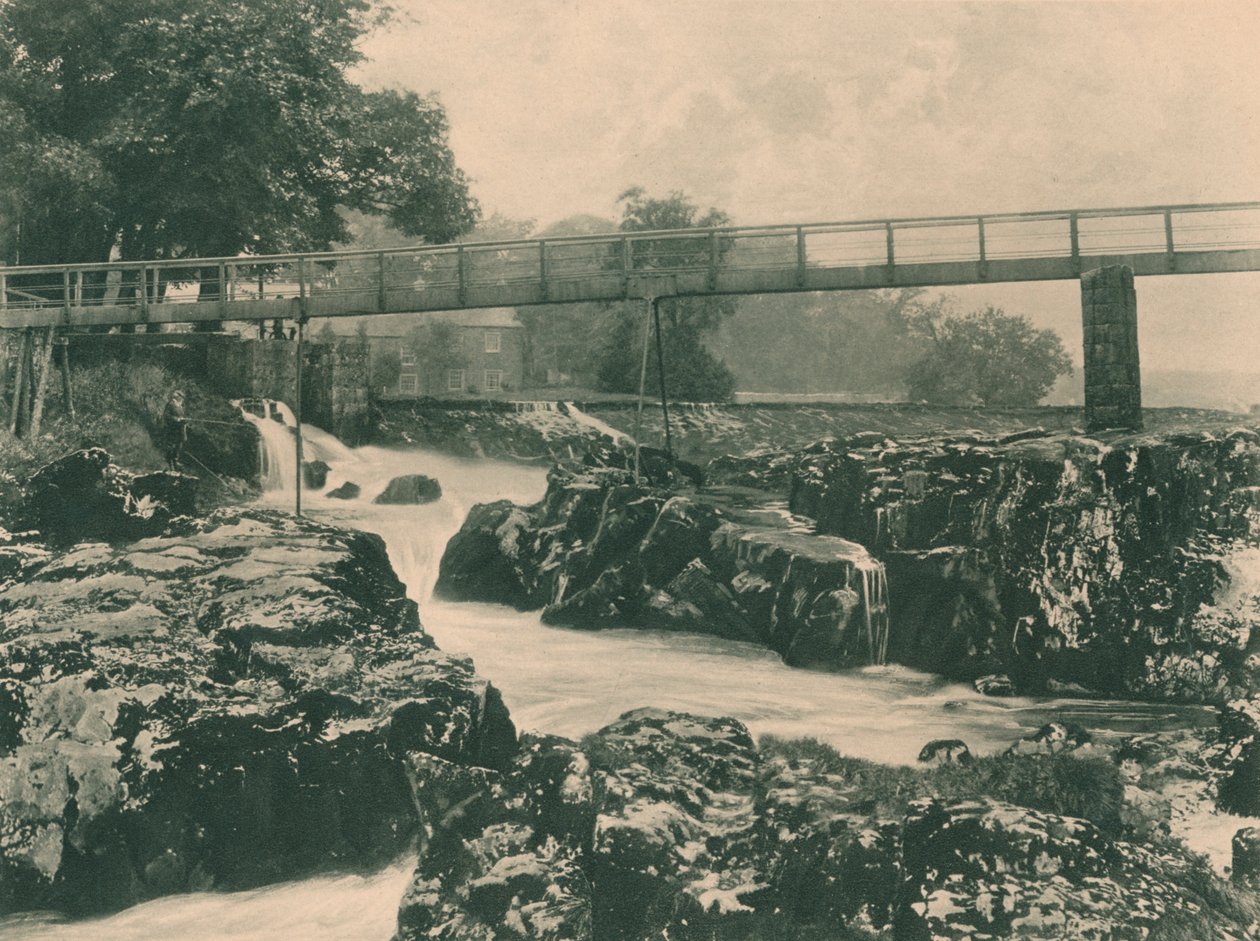 Falls of the Wharfe, 1902 alkotó: Unbekannt