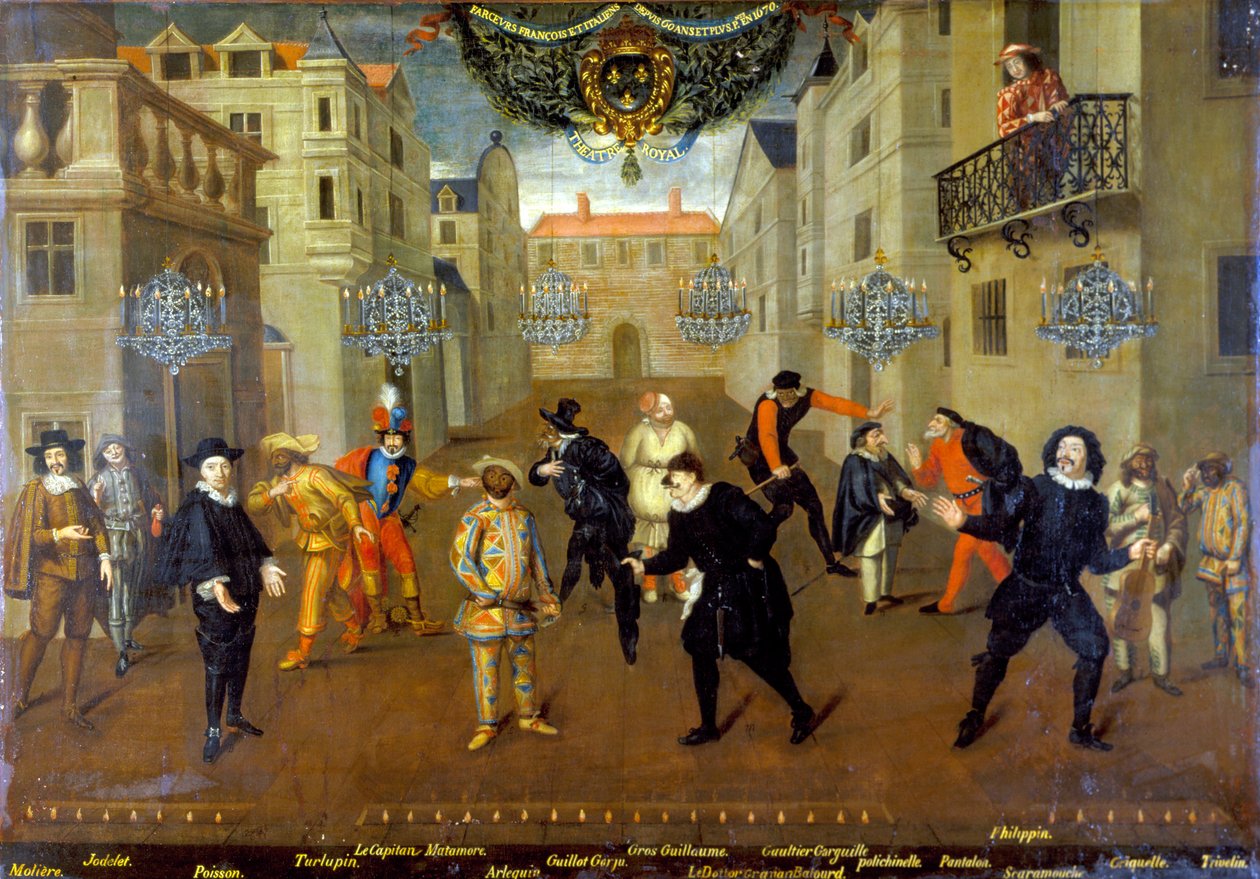 Tréfacsinálók, 1670 alkotó: Unbekannt