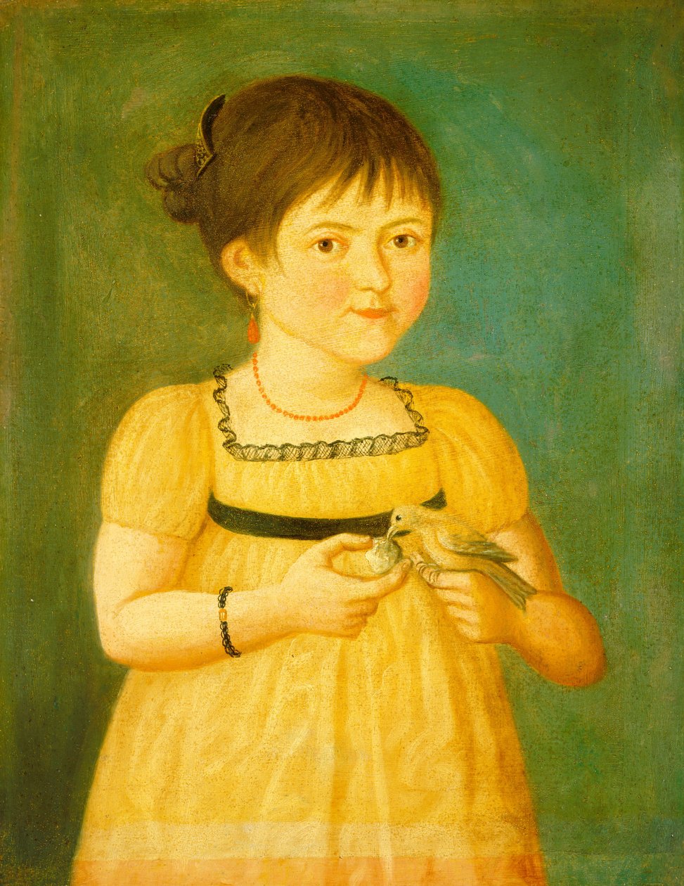 A madár etetése c. 1800. alkotó: Unbekannt