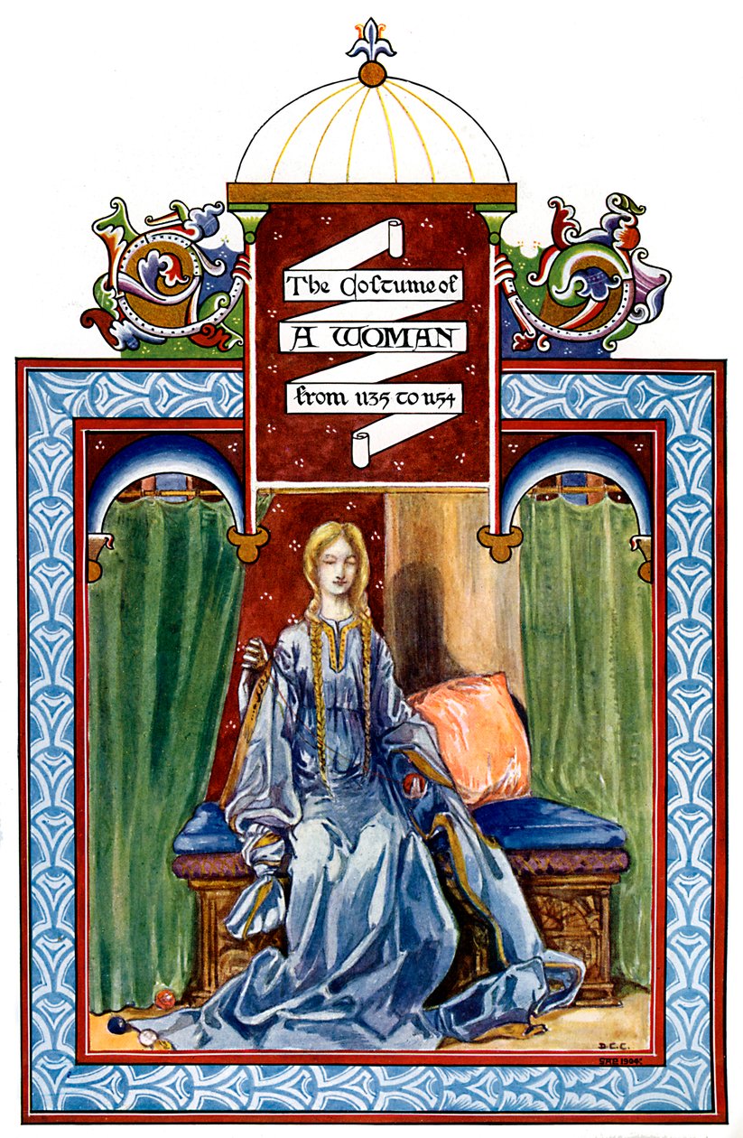 Női jelmez, 1135-1154, 1904 alkotó: Unbekannt