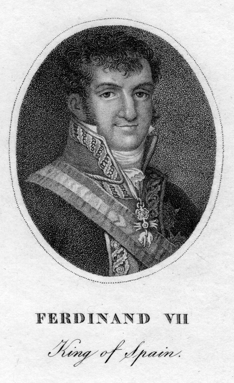VII. Ferdinánd spanyol király, XIX alkotó: Unbekannt