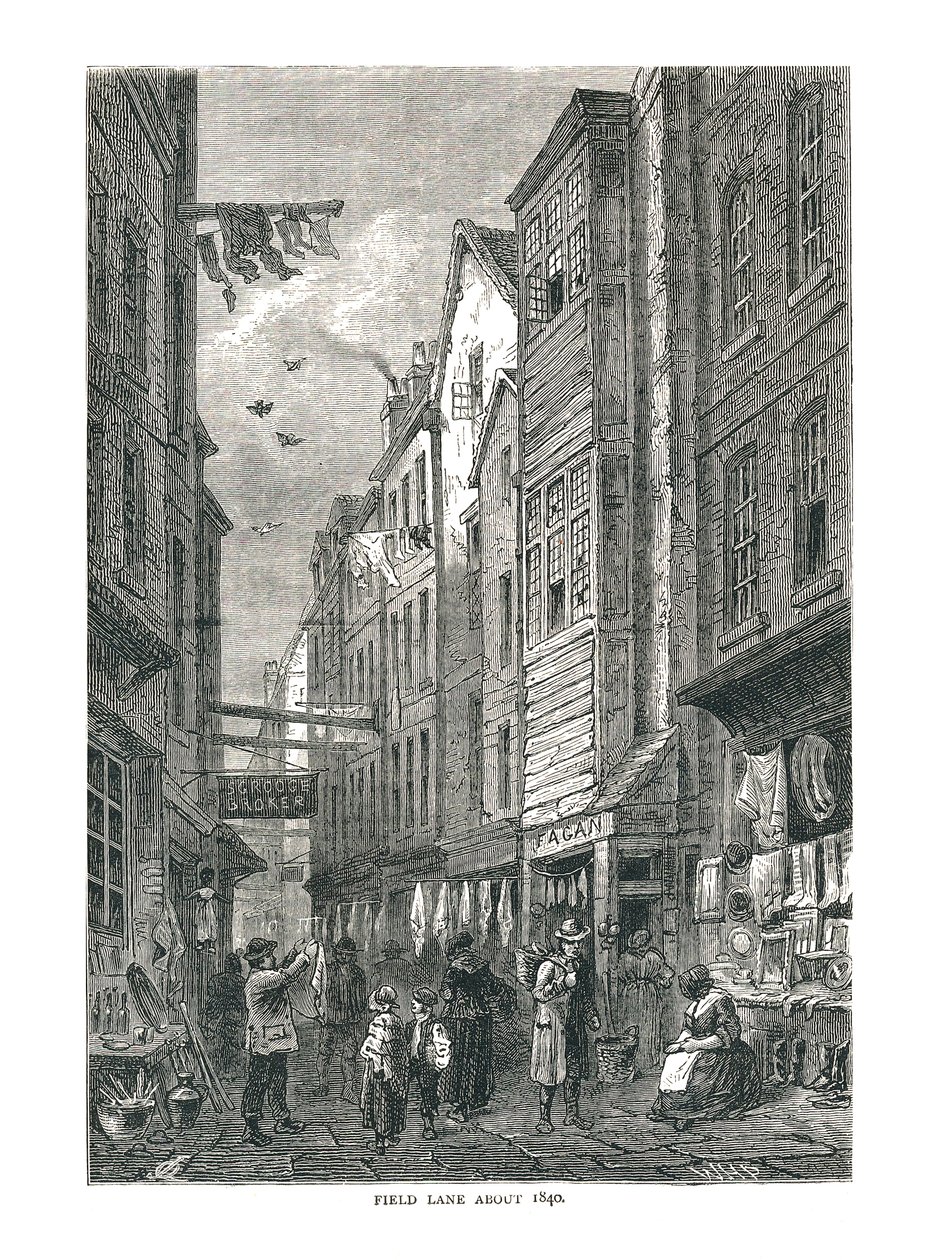 Field Lane 1840 körül alkotó: Unbekannt
