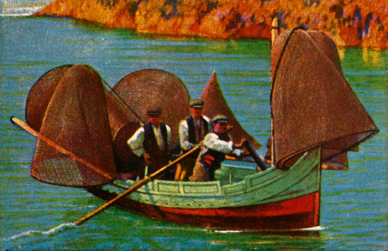 Halászhajó, Málta, c1928. alkotó: Unbekannt