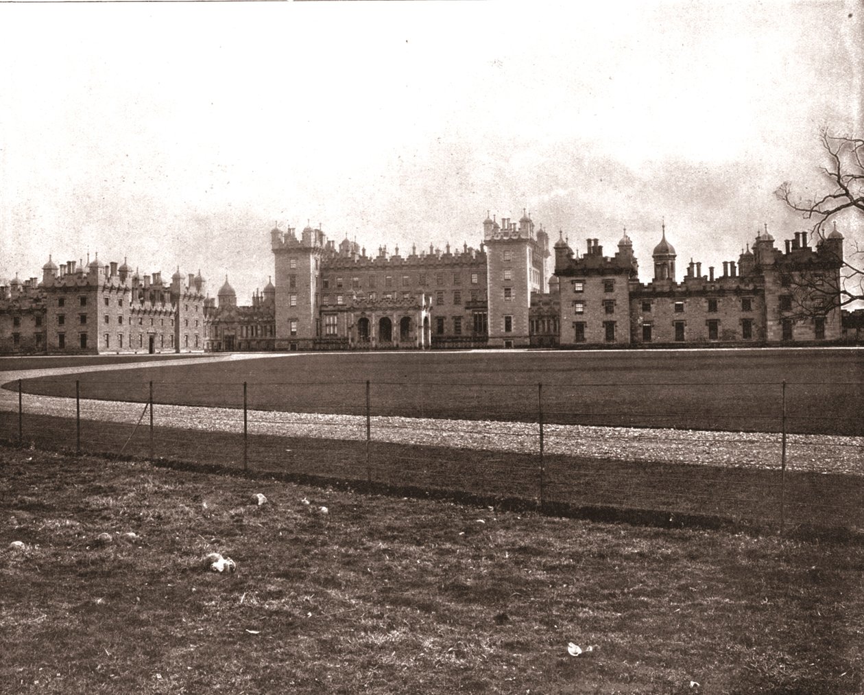Floors Castle, Roxburghshire, Skócia, 1894. alkotó: Unbekannt