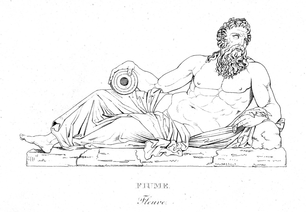 Flume Fleuve, c1850 alkotó: Unbekannt