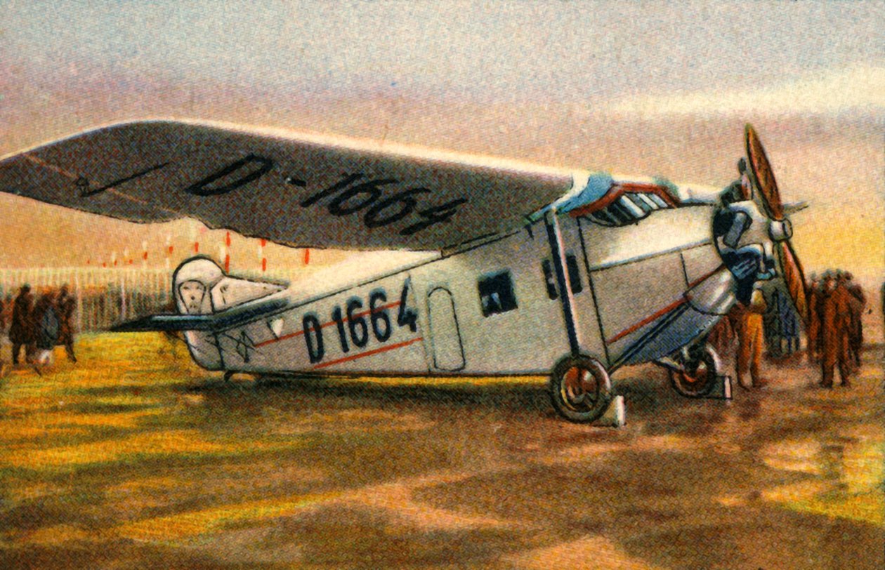 Focke-Wulf A28 Habicht repülőgép, 1920-as évek, 1932. alkotó: Unbekannt